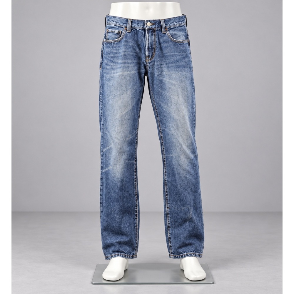 Aeropostale Essex Straight Leg Jeans Mens 28/30 Blue Medium Wash Denim